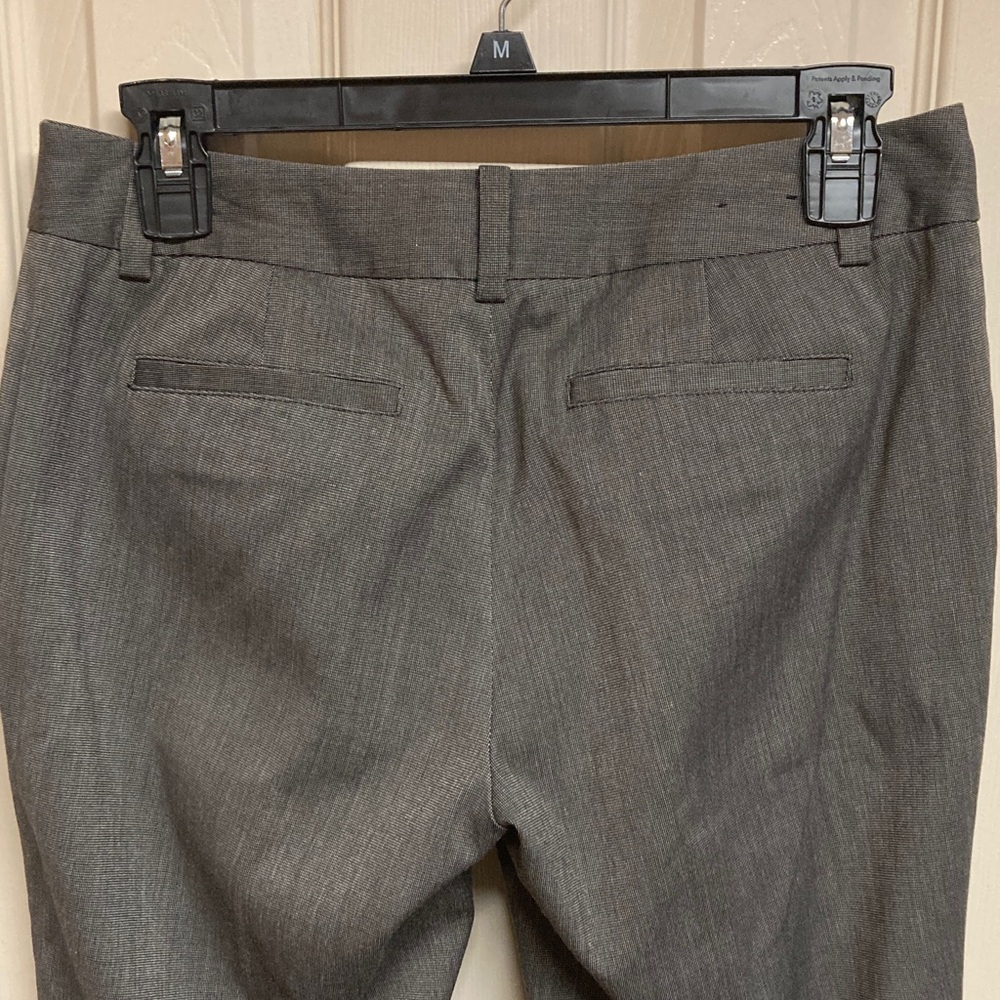 Banana Republic Light Gray Bootcut Gentle Flare Low Rise Dress Pants Sz 4p - Picture 3 of 9